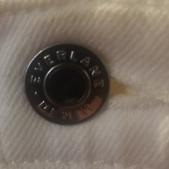 EVERLANE HIGH rise white pants size 28 - Picture 4 of 6